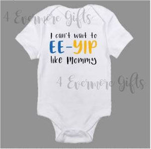 I Can't Wait Sigma Gamma Rho Baby Body Suit