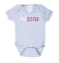 Load image into Gallery viewer, PerSISTER Glitter Baby Body Suit