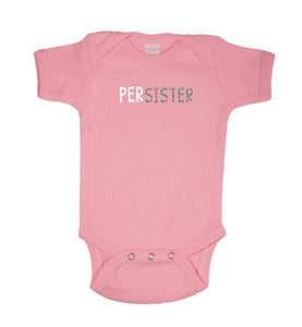 PerSISTER Glitter Baby Body Suit