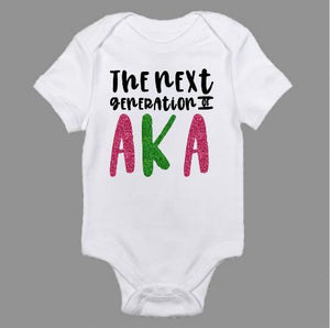 The Next Generation of AKA Baby Bodysuit