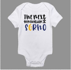 The Next Generation of Sigma Gamma Rho Baby Body Suit