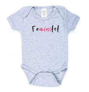 FeMINIst Baby Body Suit