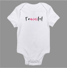 Load image into Gallery viewer, FeMINIst Baby Body Suit