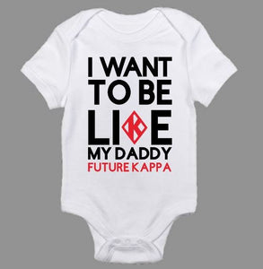 Like Daddy Kappa Alpha Psi Baby Body Suit