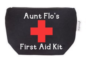 Aunt Flo's First Aid Kit Tampon Pouch with Free Gift | Period Bag