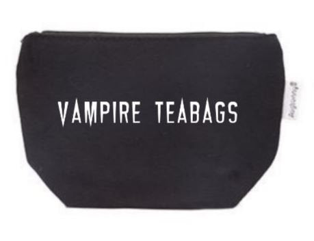 Vampire Teabags Tampon Pouch with Free Gift | Period Bag