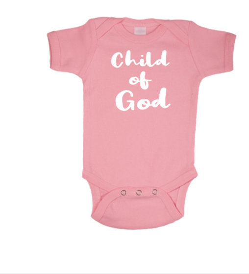 Child of God Baby Body Suit